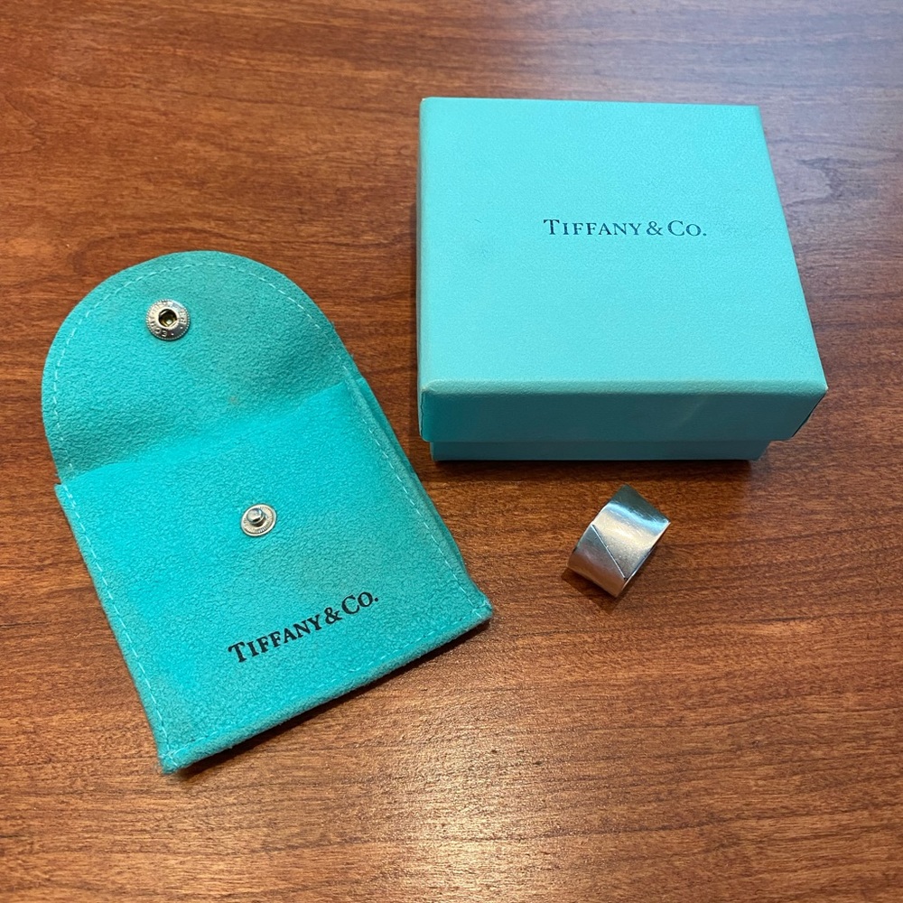 Tiffany & Co. Sterling Silver Torque Ring